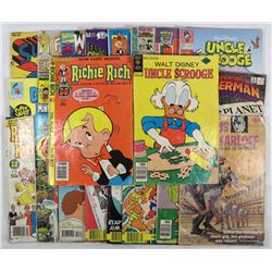 LOT OF VINTAGE COMIC BOOKS - INCL. SOME 30 CENT COVERS