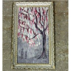 BEAUTIFUL PAINTING SIGNED BY FAUDREE - FRAMED