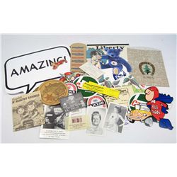 LOT OF VINTAGE EPHEMERA - INCL. ADVERTISING