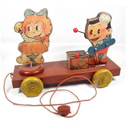 VINTAGE TIN CHILD'S PULL TOY