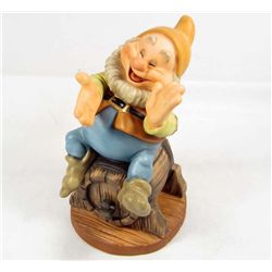 WALT DISNEY CLASSICS COLLECTION "HAPPY THAT'S ME" SCULPTURE W/ COA IN ORIG. BOX