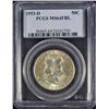 Image 1 : 1953-D FRANKLIN HALF DOLLAR - PCGS MS64 FBL