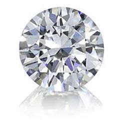 Certified Round Diamond 0.42 ct, F,SI1, EGL ISRAEL