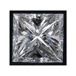 Certified Princess Diamond 0.51 Carat D, VS1 GIA