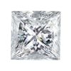 Image 1 : Certified Princess Diamond 1.0 Carat F, VVS2 GIA