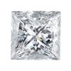 Image 1 : Certified Princess Diamond 0.51 Carat I, SI3 EGL ISRAEL