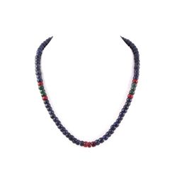 274.5ctw Multi Precious Gemstone Beads Necklace