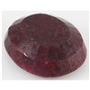 Image 2 : Ruby 433.50 ctw Loose Gemstone 50x40mm Oval Cut