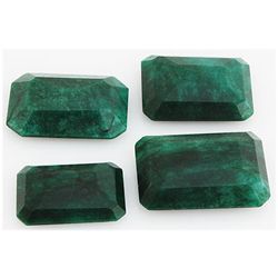 Emerald 347.5ct Loose Gemstone Mix Sizes Emerald Cut