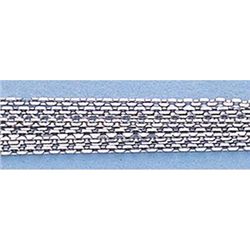 Pure Gold 16" 14k Gold-White 9 Strand D/C Boston Chain