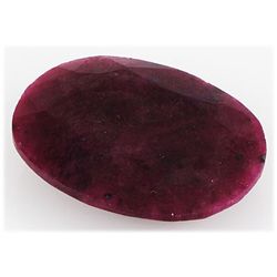 Ruby 110ct Loose Gemstone 40x30mm Oval Cut