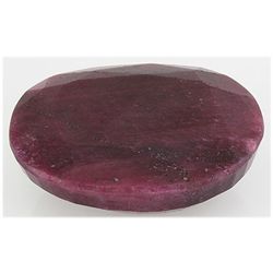 Ruby 629.5ct Loose Gemstone 60x45mm Oval Cut