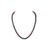 Image 1 : 301.5ctw Multi Precious Gemstone Beads Necklace