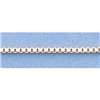 Image 1 : Pure Gold 16" 14k Gold-Yellow/White 1.7g Box Chain