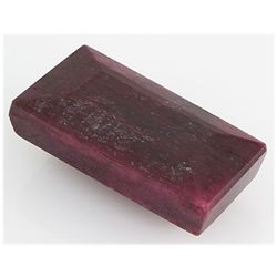 Ruby 213ct Loose Gemstone 45x20mm Emerald Cut