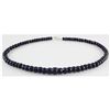Image 2 : 283.66ctw Natural Sapphire Rondelles Necklace