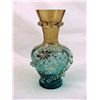 Image 4 : Stunning RARE Amber and Blue Victorian Vase