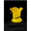Image 1 : Czech Art Deco Yellow Vase