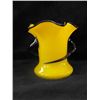 Image 2 : Czech Art Deco Yellow Vase