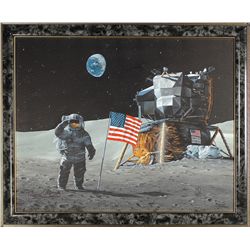 Neil Armstrong and Buzz Aldrin