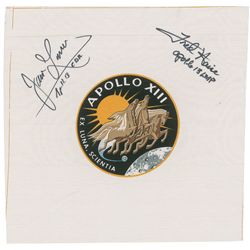 James Lovell and Fred Haise