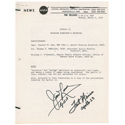 James Lovell and Fred Haise