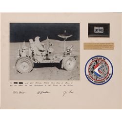 Apollo 15 License Plate