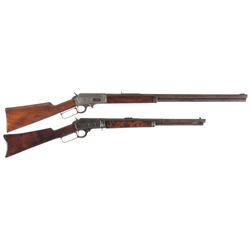 Two Marlin Lever Action Rifles