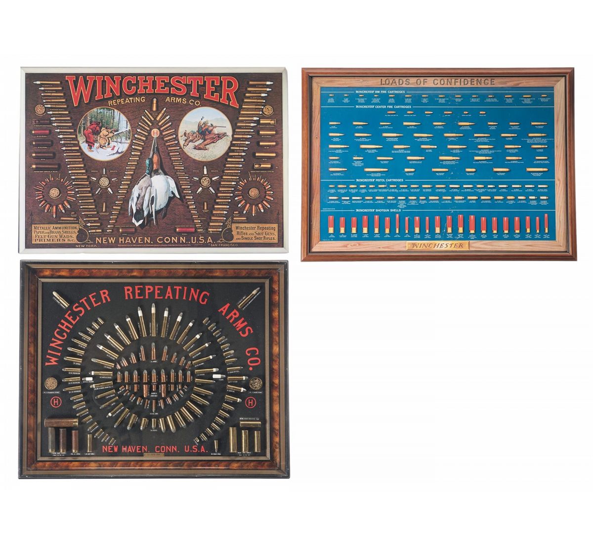 Winchester Cartridge Displays