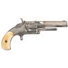 Image 2 : Smith & Wesson Model 1 1/2 Second Issue Revolver with Ivory Grips and Ammunition