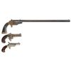 Image 1 : Two Derringers and One Pocket Rifle