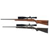 Image 2 : Two Ruger Bolt Action Rifles with Scopes