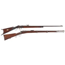 Two Antique European Long Guns