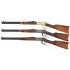 Image 2 : Three Boxed Winchester Model 94 Lever Action Commemorative Carbines
