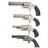 Image 1 : Four Spur Trigger Revolvers