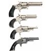 Image 2 : Four Spur Trigger Revolvers