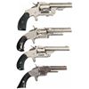 Image 2 : Collector's Lot of Four Smith & Wesson Spur Trigger Revolvers