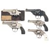 Image 1 : Collector's Lot of Five Double Action Top Break Revolvers