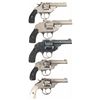 Image 2 : Collector's Lot of Five Double Action Top Break Revolvers