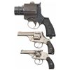Image 1 : One Flare Pistol and Two Revolvers