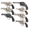 Image 1 : Seven Double Action Revolvers
