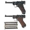Image 1 : Two Luger Pistols
