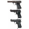 Image 1 : Three Semi-Automatic Pistols