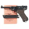 Image 1 : Mauser K Date S/42 Code Luger Pistol with Two Magazines and Manual