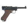 Image 2 : Mauser K Date S/42 Code Luger Pistol with Two Magazines and Manual