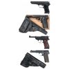 Image 1 : Four Semi-Automatic Pistols