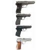 Image 2 : Four European Semi-Automatic Pistols