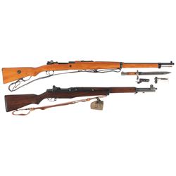 Two Martial Rifles
