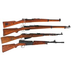 Four Martial Longarms