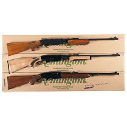 Three Boxed Remington Rifles